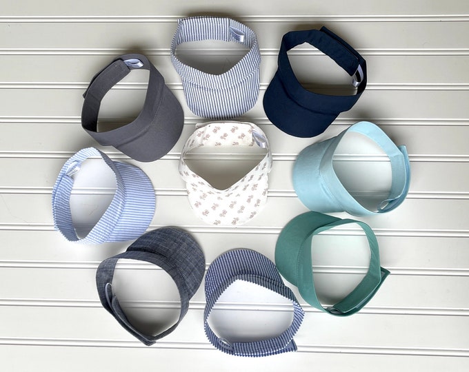 Darling Newborn Visor Photo Prop - All New Prints and Colors - Perfect for Baby Boys or Girls