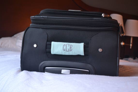 Luggage Spotter Handle Wrap Bag Tag Suitcase Grip Locator for Secure Travel 2 PACK BLUE NOT YOUR BAG