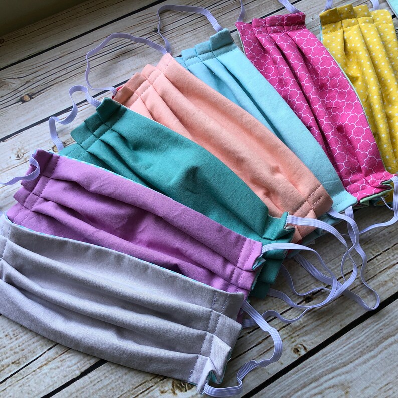 Bulk Sets 4Layer Cotton Face Mask Washable reusable Etsy