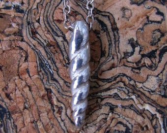 Magic Series-- Sterling Silver Tiniest Unicorn Horn