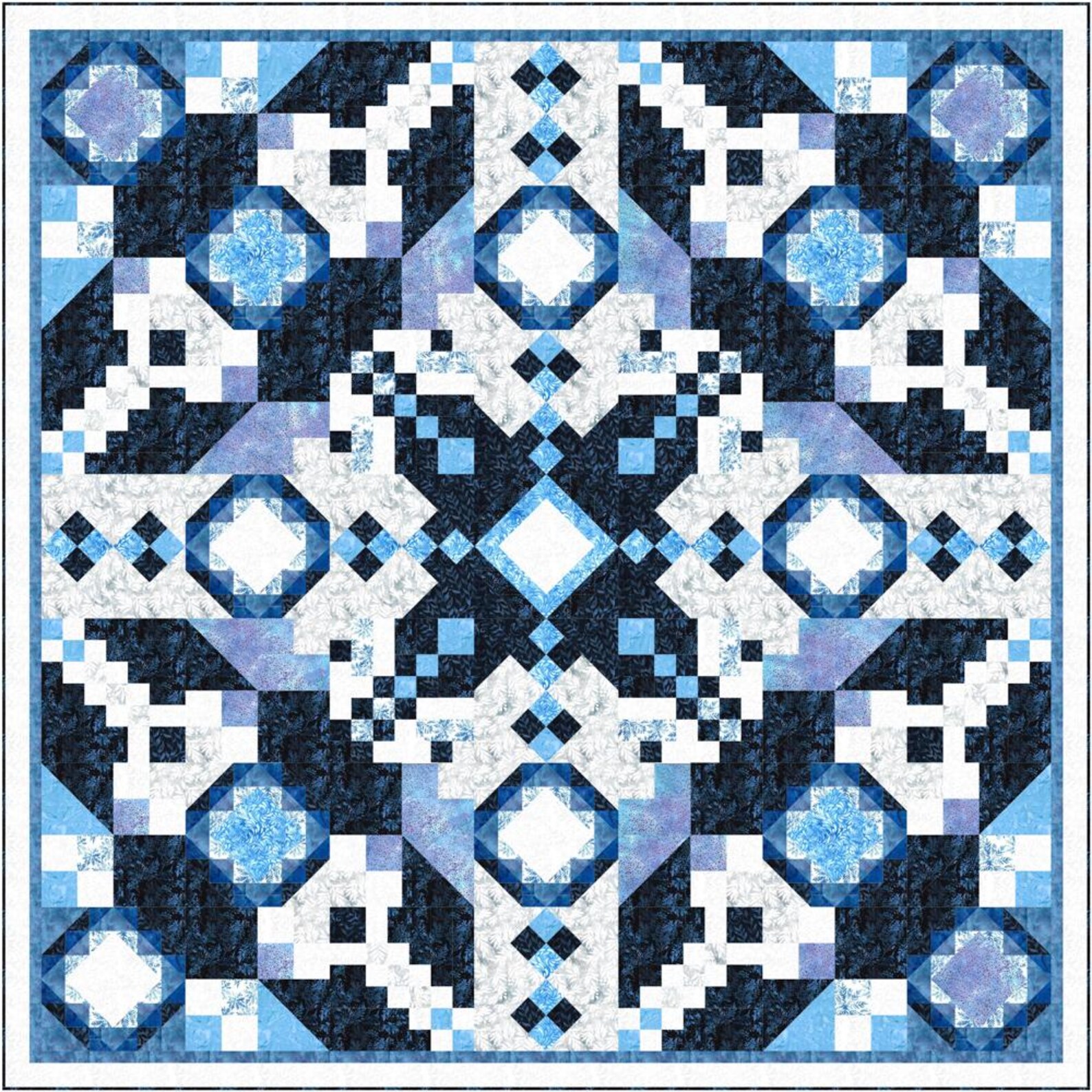 Calypso Quilt Pattern – Intermediate – One Size – Dynamic - Etsy