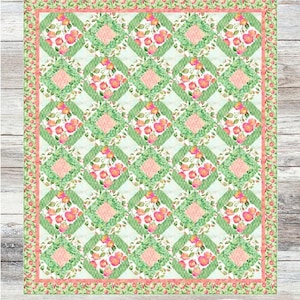 Morning Mood Quilt Pattern – Confident Beginner – One Size – Block Based