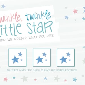 ADD-ON ITEM - Gender Reveal Scratch-Off Card Game - Pack of 5