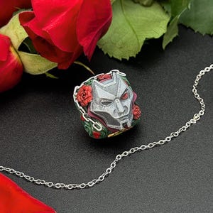 Artisan Keycap Jhin League of Legends | Hand Painted Resin Keycap | Custom LOL MX Switch Keycap | Gamer Gift for Mechanical Keyboard