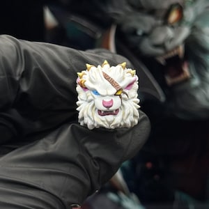 Rengar Keycap, League of Legends Inspired Fan Art, Pridestalker Artisan Keycap, Gaming Keycap, MX Keycap