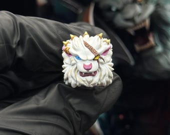 Rengar-Tastenkappe, Fan-Art im Stil von League of Legends, Pridestalker-Tastenkappe (Artisan), Gaming-Tastenkappe, MX-Tastenkappe