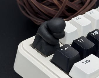 Chameleon Escape Artisan Keycap – handgefertigte ESC Figur für mechanische Tastatur – individuelles Gamer Geschenk