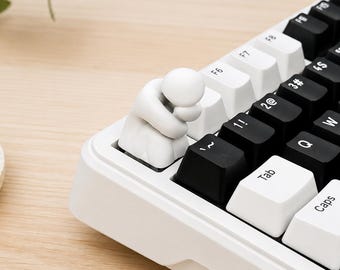 Handgefertigte Chamäleon-ESC-Tastenkappe – MX-kompatible Harzfigur für Tastaturen
