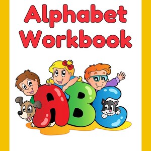 ABC Baby Shower Coloring Book | Baby Shower Activity Coloring Book Pages | Printable Alphabet Coloring Book Pages | A-Z Alphabet Baby Book