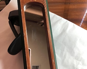 Vintage Folk Art Rosemaled Candle Wall Sconce Hand Painted Norwegian Wood OFG Team Handpainted Wall Plaque Tole