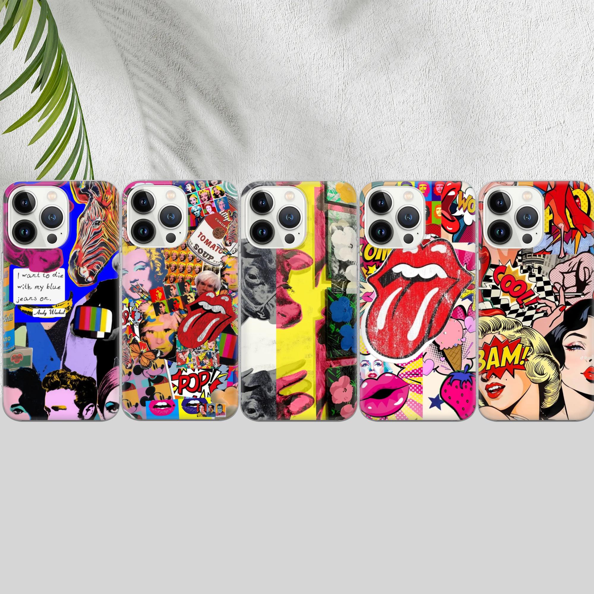 未使用 CASETiFY アンディ・ウォーホル iphoneケース モダンアート 旅気分】Andy Warholのポップアートなテックアクセを連れて、旅