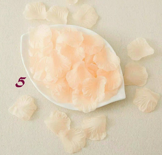 Fake flower petals for crafting and other uses e.g. Wedding Etsy