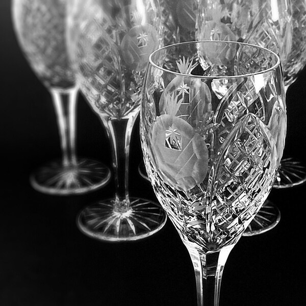 Hungarian Crystal Glasses Etsy
