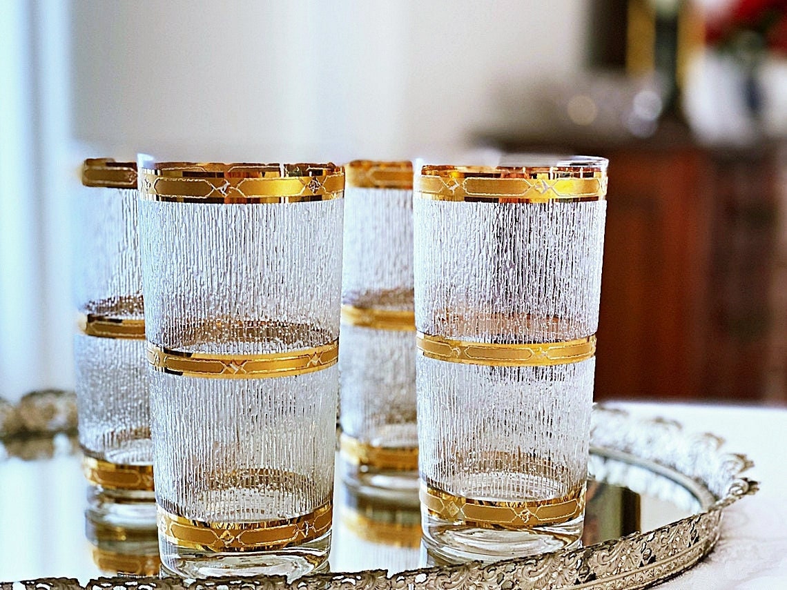 Vodka Highball Glass Set - Tall Tumblers - Custom Pint Glass - Bar ware