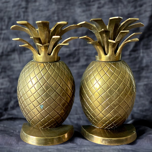 Brass Pineapple Etsy