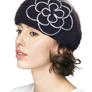 REFRIE Dammönster Stickat Varmt Pannband 100 % Akryl Modernt En Storlek Passar De flesta Endast Handtvätt