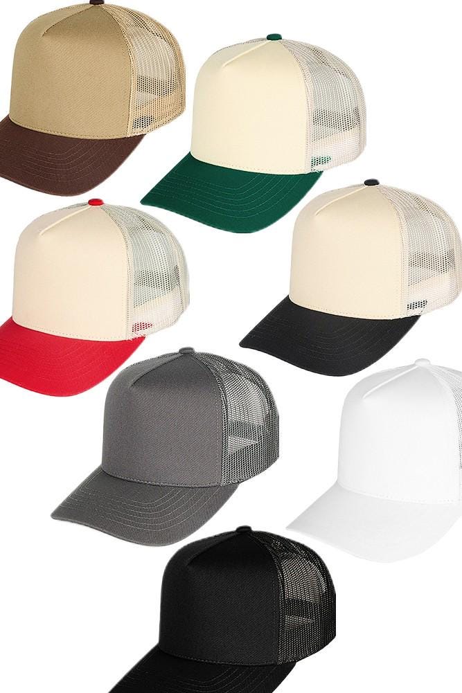 Multi Color Cotton Mesh Back Adjustable Snapback Strap  display picture 3
