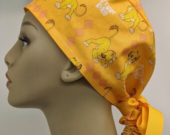 lion king scrub cap
