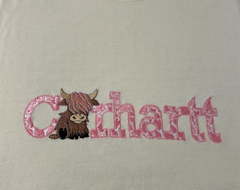 Cow heart   Embroidered Shirt- black only left