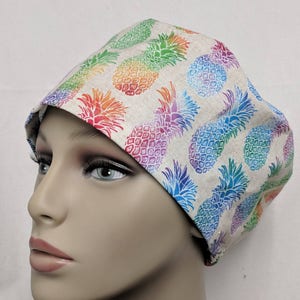 Pineapple hybrid, mens, surgeon cap  scrub hat