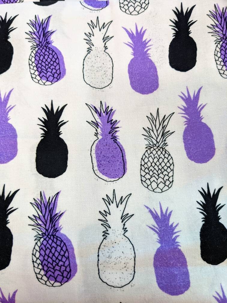 Purple Pineapple Hybrid Scrub Cap 