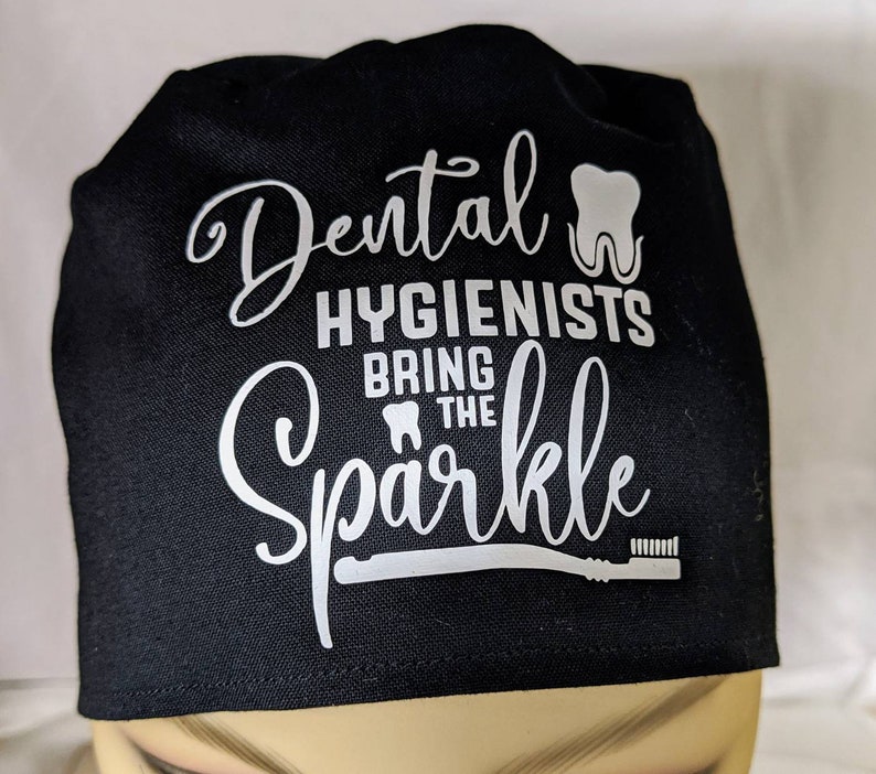 Dental Hygienist Themed Ponytail or Hybrid Scrub Hat Etsy