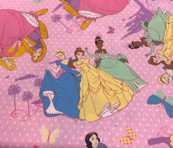 Pink Disney Princess Ponytail Scrub Cap 