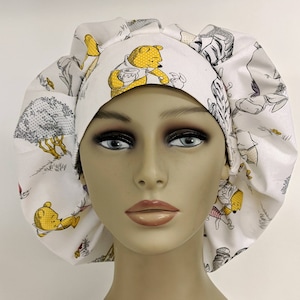 Sweet Pooh bouffant scrub cap