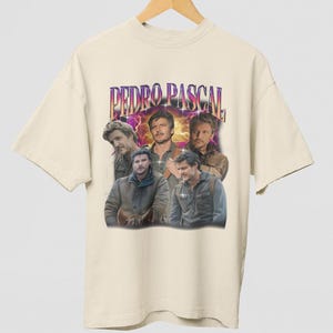 Retro Pedro Pascal T-Shirt: Vintage Fan Tee