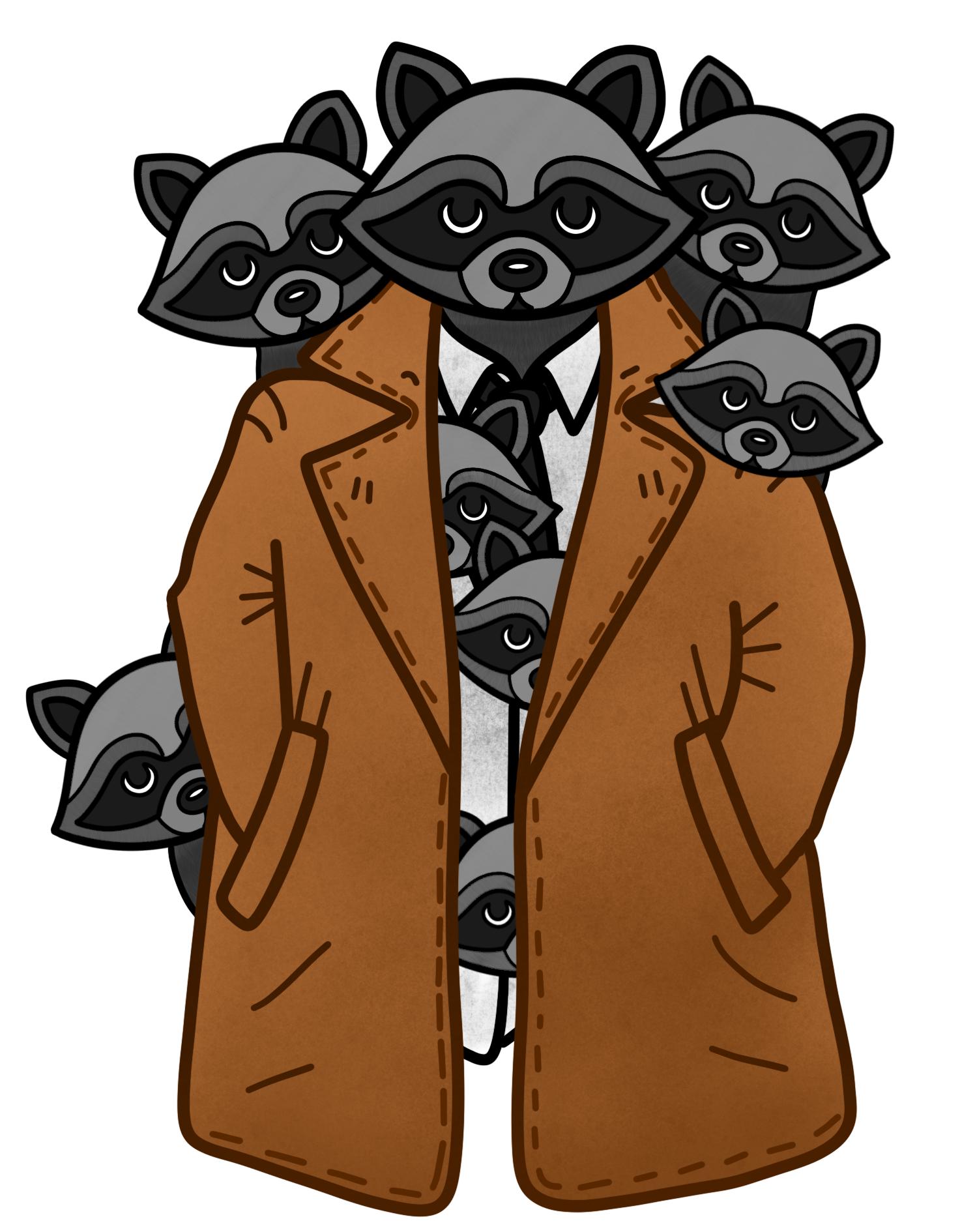 Raccoons in a Trenchcoat Canada