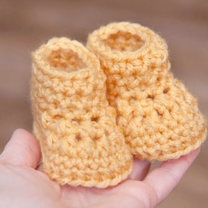 Baby Booties Crochet Pattern, Baby Boots, Crochet Baby Shoes Pattern, Crochet Baby Patterns, Easy Crochet Pattern, Newborn Shoes (70)