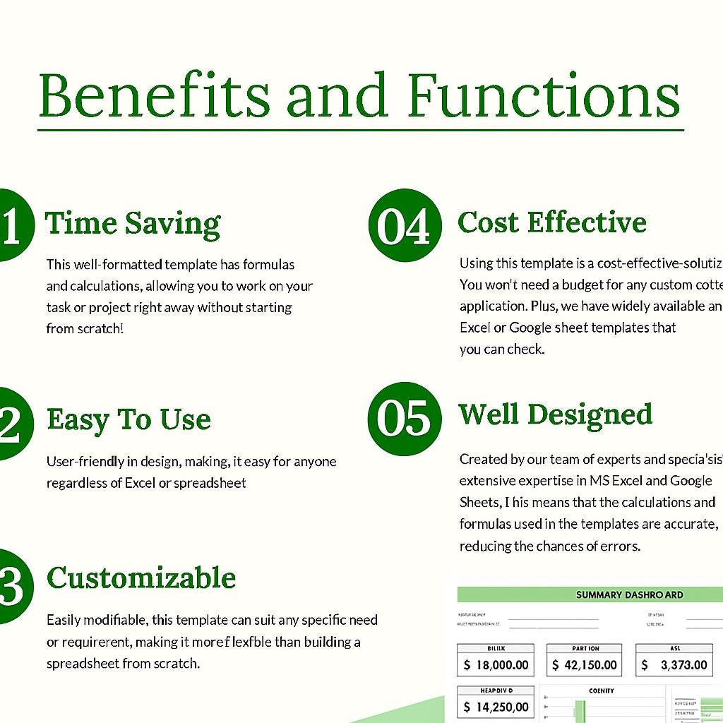 Contractor Cost Template | Construction Expense Tracker Excel | Project ...