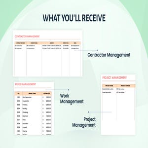 General Contractor Estimate Template Excel Google Sheets • Contractor ...