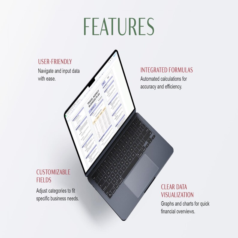Travel Agency Business Template Excel & Google Sheets | Client Booking ...