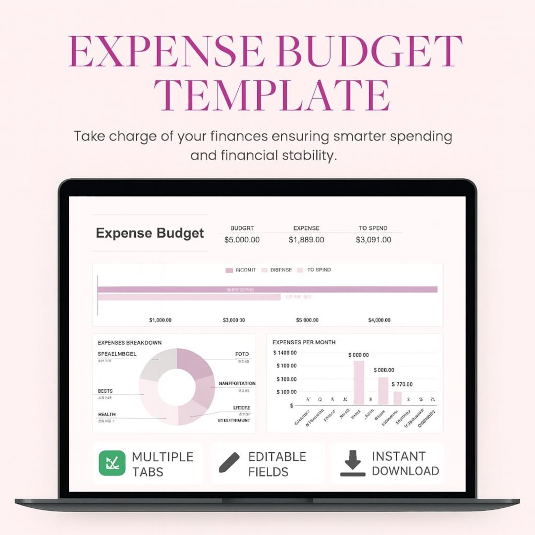 Expense budget Template Excel Google Sheets Budget Planner