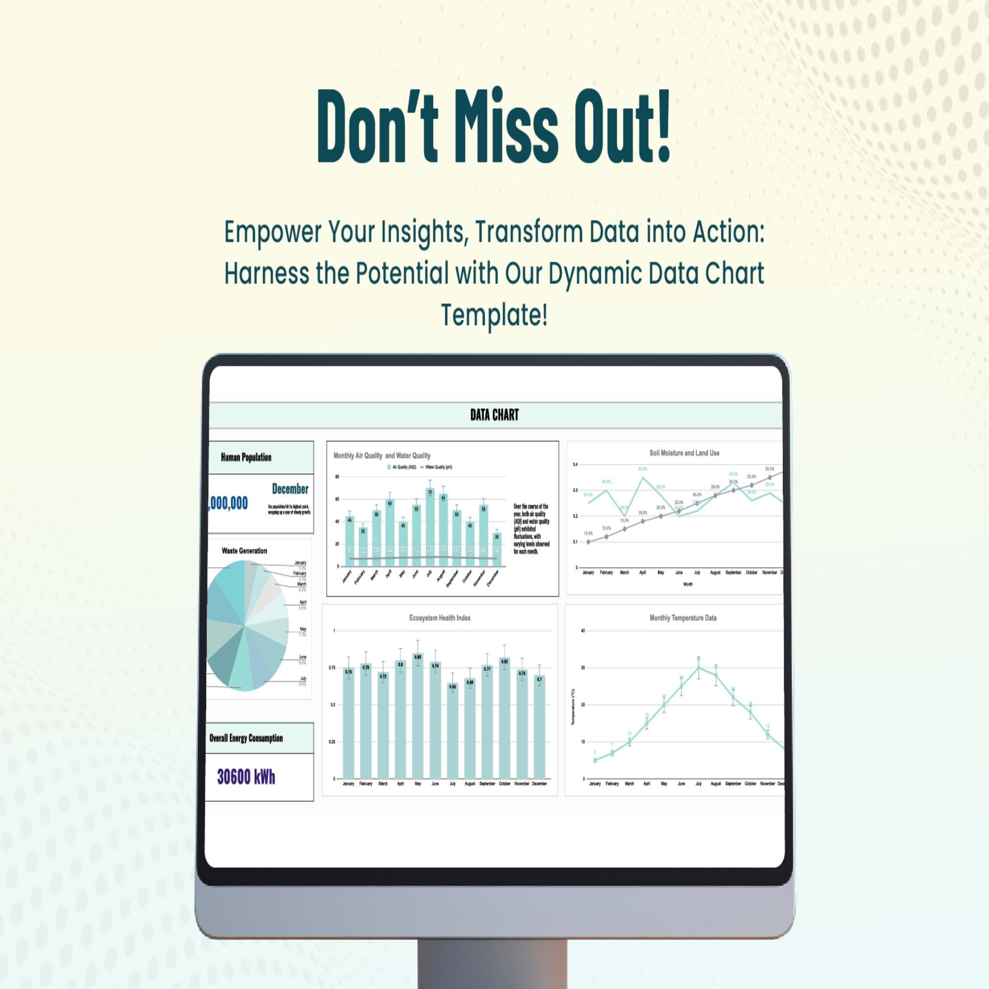 Data Chart Excel Template Google Sheets Data Visualization Chart ...