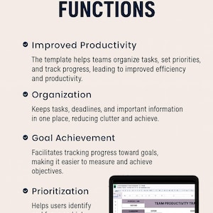 Team Productivity Tracker Template | Employee Task Monitoring Sheet ...
