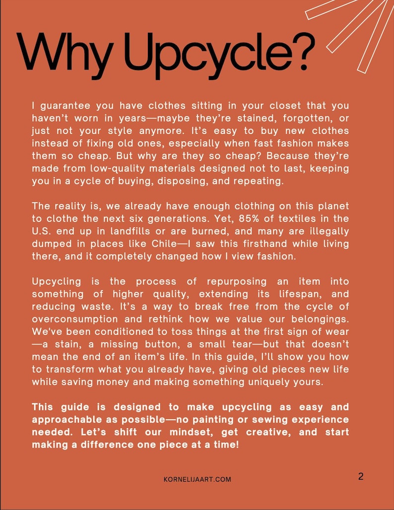 How to Paint on Clothes: Upcycling Guide for Beginners- No Sewing ...