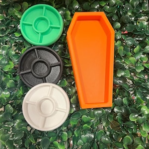 Coffin Food Dish Bundle for Hermit Crabs (or reptiles and other small animals)