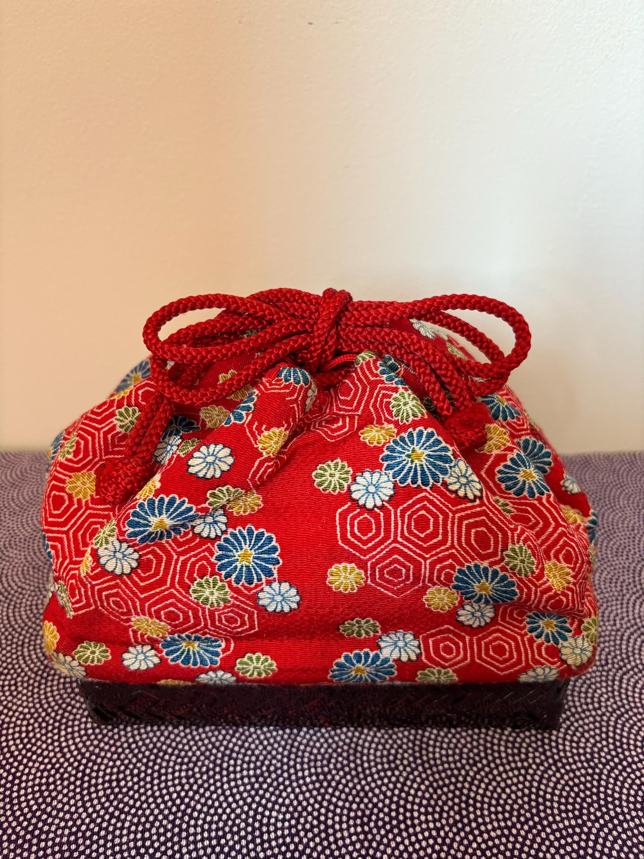 Vintage Kinchaku Bag - Etsy