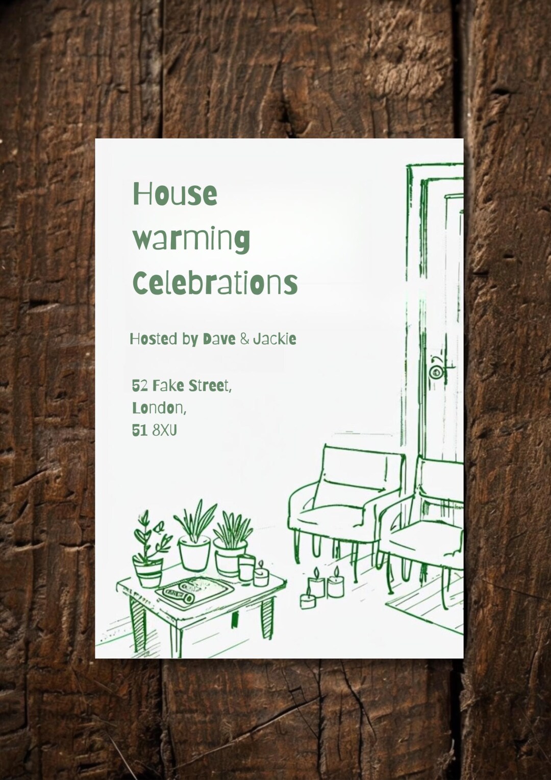 Editable Housewarming Invitation Template, Editable Canva Template, New ...
