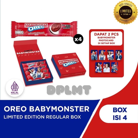 OREO X BABYMONSTER - Exclusive Limited Edition Regular Box - GET 2