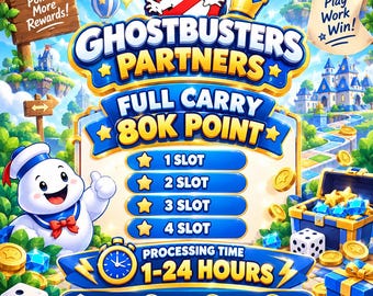 Monopoly GO GHOSTBUSTERS Partners Event Full Carry 80K Points