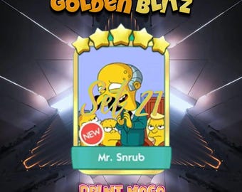 Mr. Snrub  : Golden Blitz Event - Monopoly Go