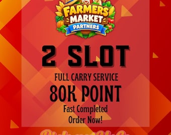 Monopoly GO FARMERS MARKET Partner 2x Slot Full Carry 80K Punkte