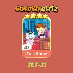 トークショー：ゴールデンブリッツステッカー - モノポリーゴーカード