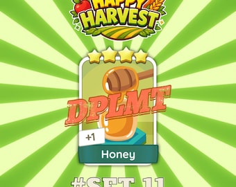Honey Set 11 Monopoly_GO 4 Star Stickers - ALL AVAILABLE