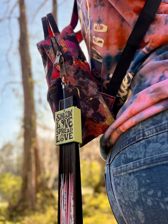 Show Love Spread Love Festival Fan Clip Keychain