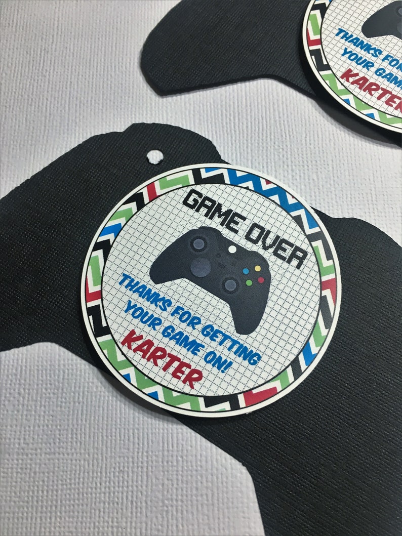Gaming Party Favors bonus points party favor video game Etsy