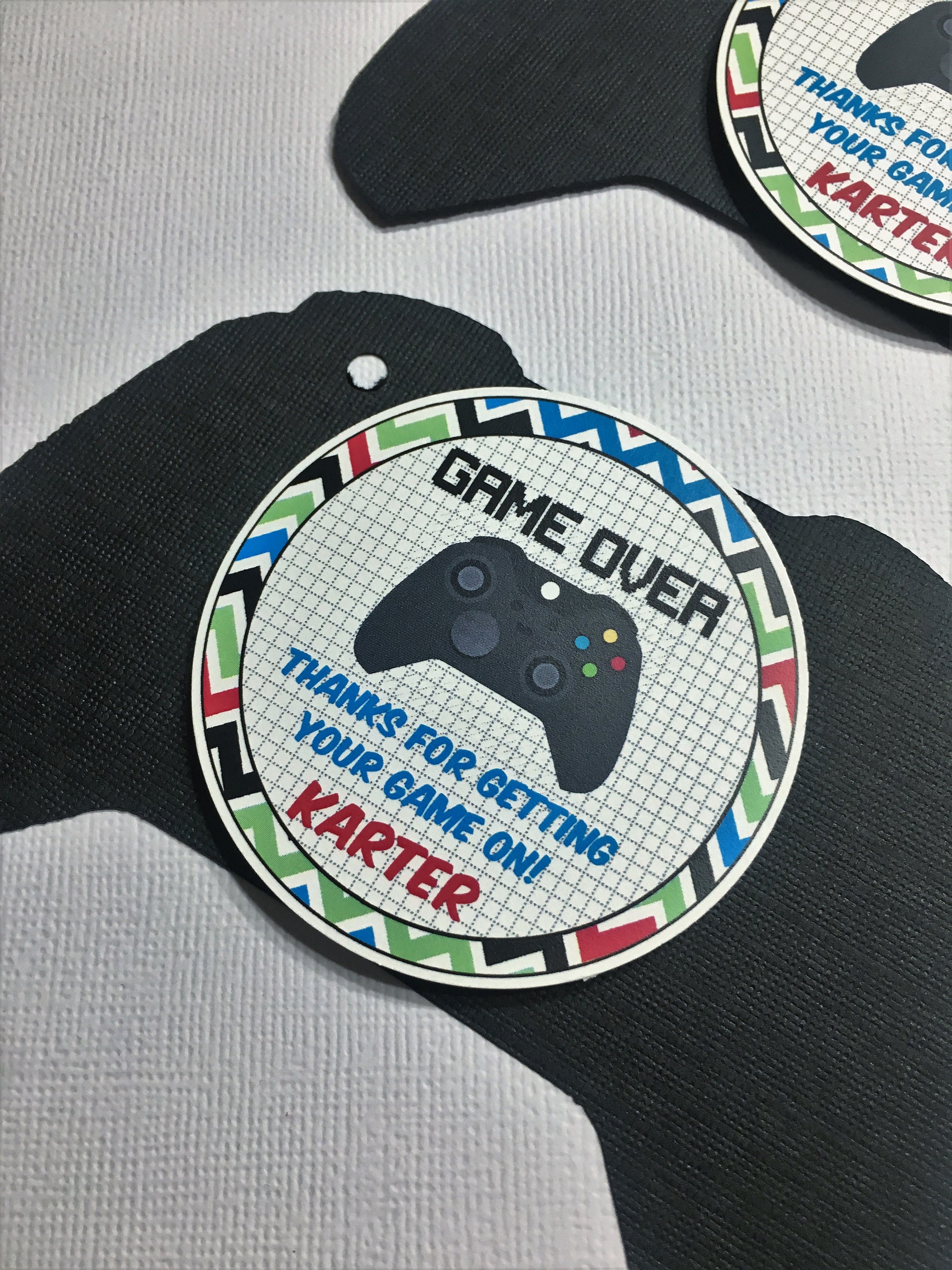 Gamer Hat Video Game Controller Gamer Birthday Party Favor 
